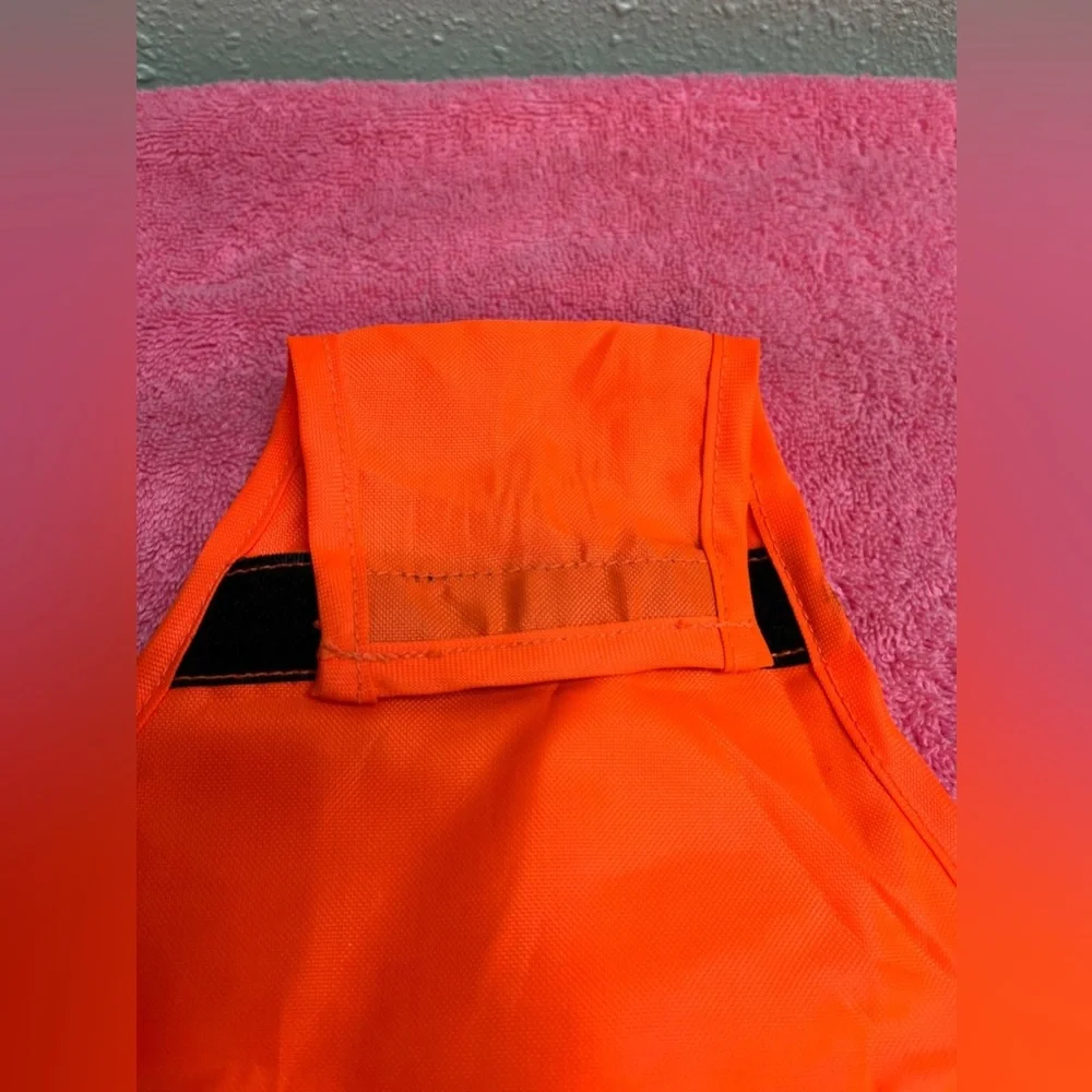 Orange Dog Safety Vest